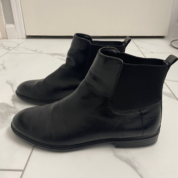Ecco Shoes - ECCO Women's Black Leather Chelsea Boot Sartorelle Sz39